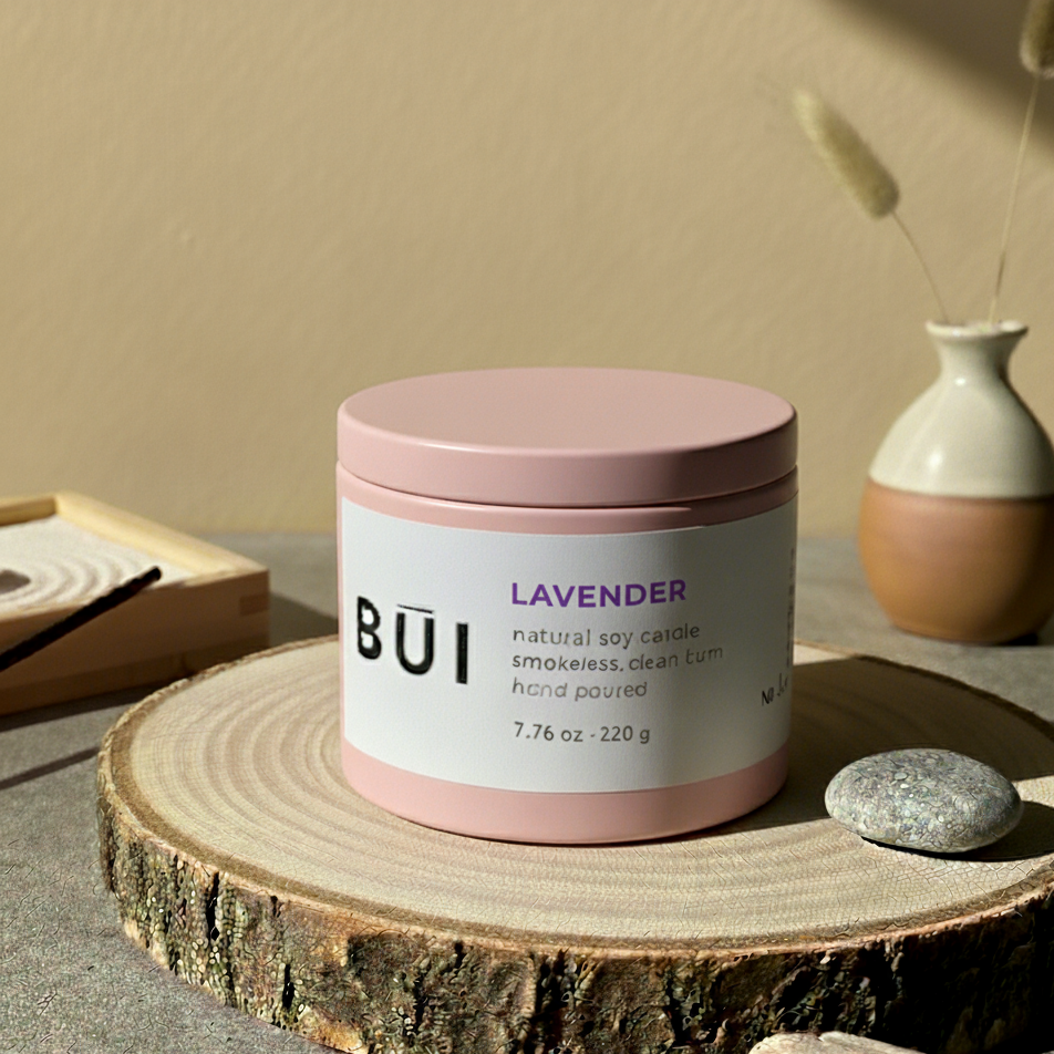 LAVENDER – Signature 8 oz Tin Candle