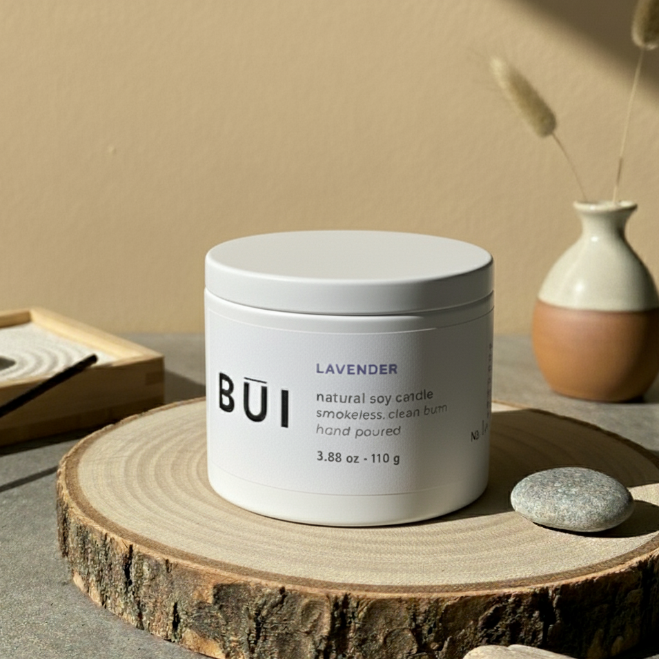 LAVENDER – Signature 4 oz Tin Candle