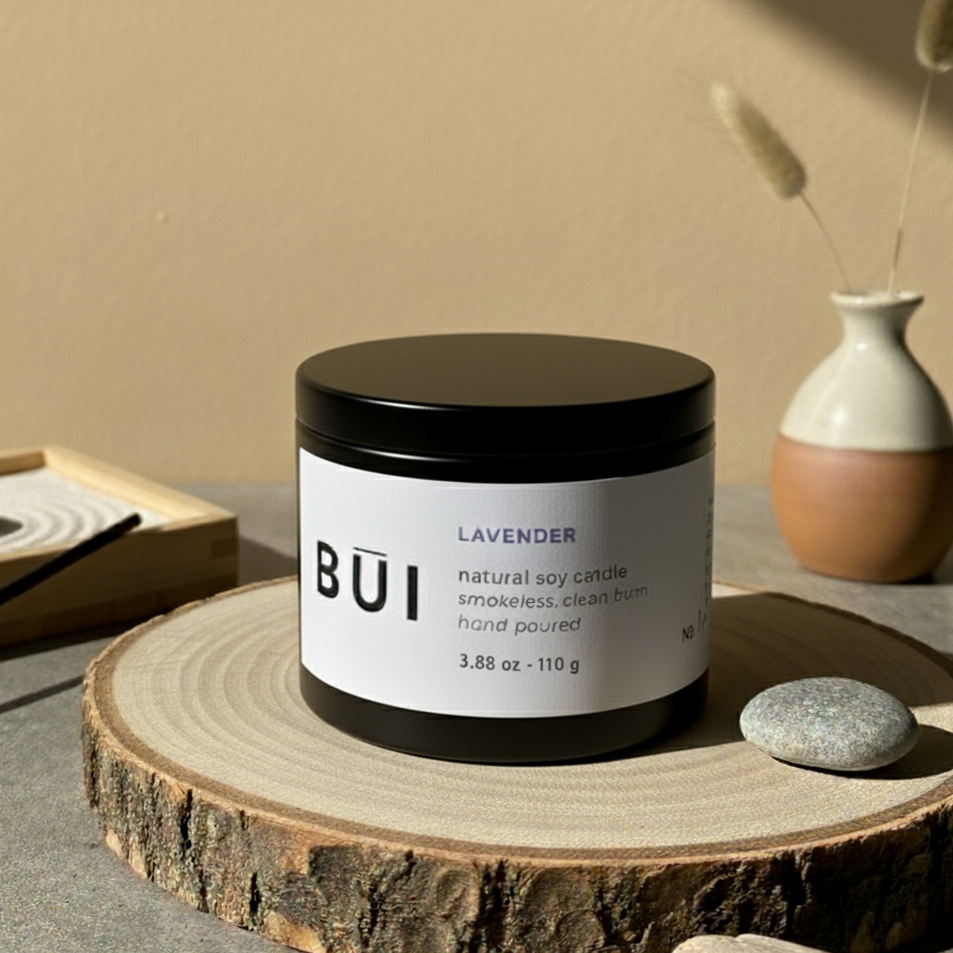 LAVENDER – Signature 4 oz Tin Candle