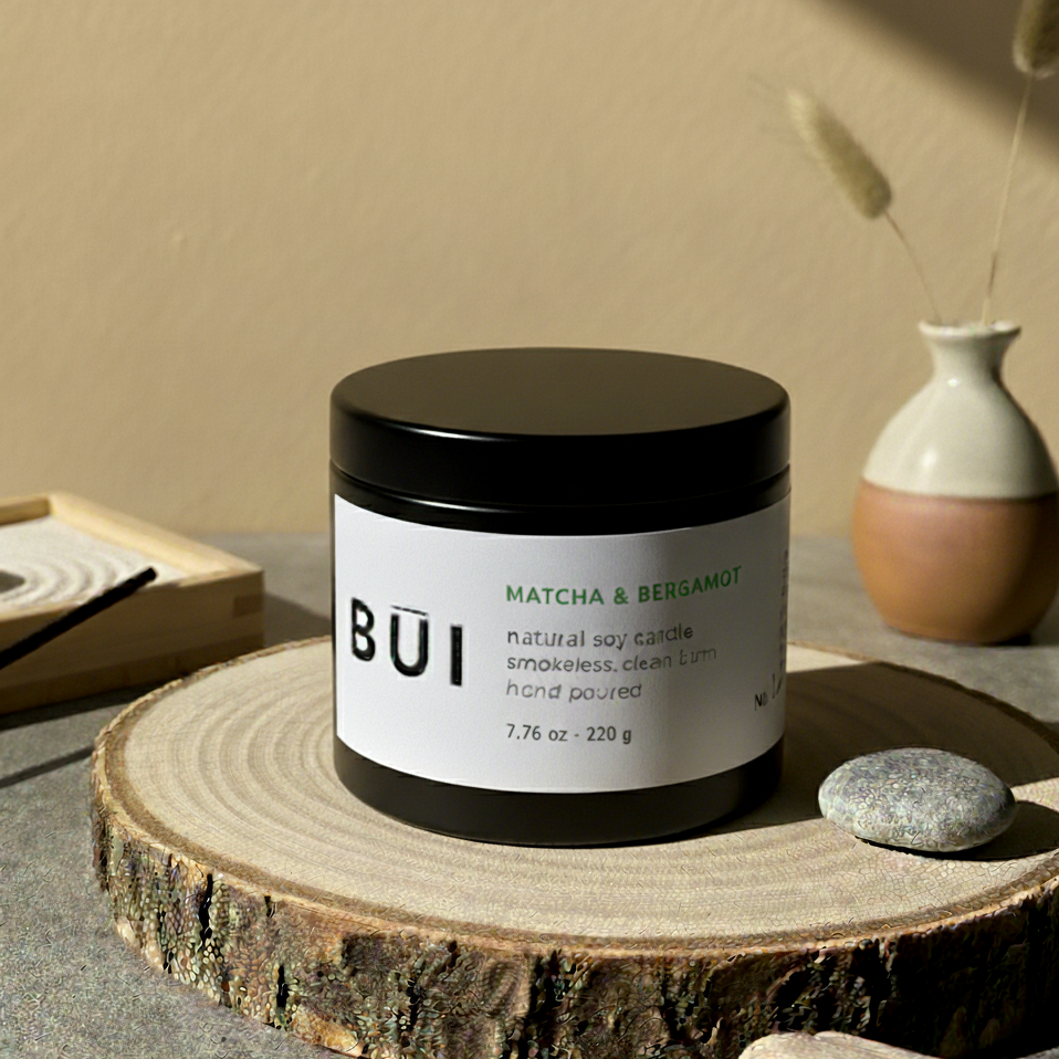 MATCHA & BERGAMOT – Clean Tranquility Candle