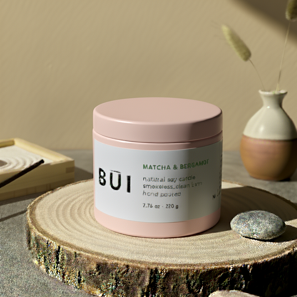 MATCHA & BERGAMOT – Clean Tranquility Candle 8 oz Tin