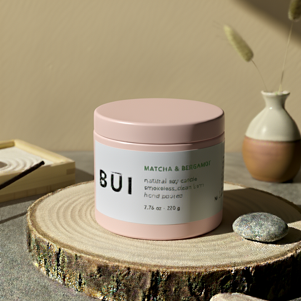 MATCHA & BERGAMOT – Clean Tranquility Candle