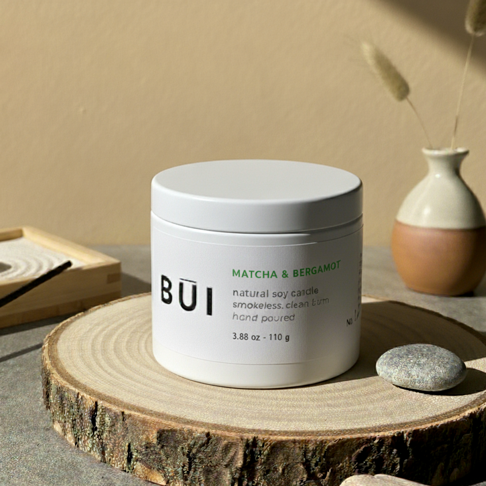 MATCHA & BERGAMOT – Clean Tranquility Candle