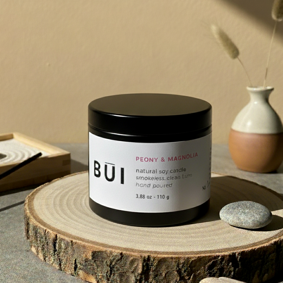 PEONY & MAGNOLIA – Radiant Bloom Candle 4 oz Tin