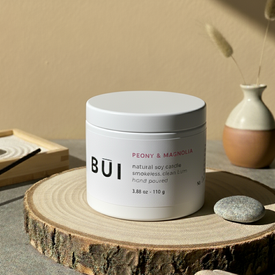 PEONY & MAGNOLIA – Radiant Bloom Candle 4 oz Tin